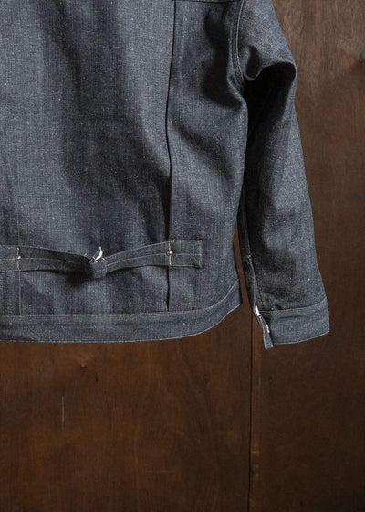 Taiga Takahashi Lot.703-Raw Indigo Denim Jacket Blanket Lining C.1920’S Raw Indigo