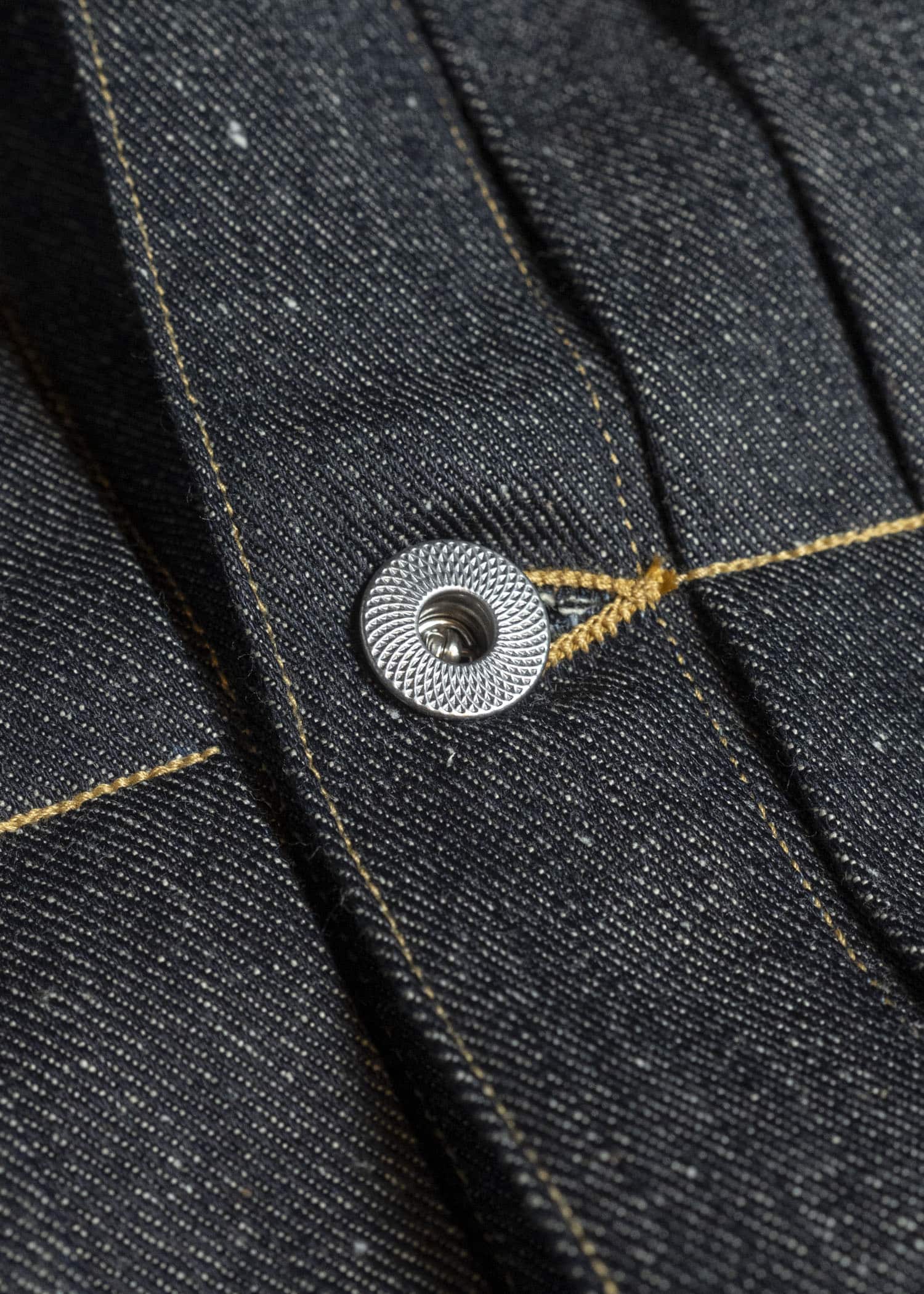 Taiga Takahashi Lot.703-Raw Indigo Denim Jacket Blanket Lining C.1920’S Raw Indigo