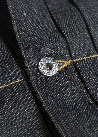 Taiga Takahashi Lot.703-Raw Indigo Denim Jacket Blanket Lining C.1920’S Raw Indigo