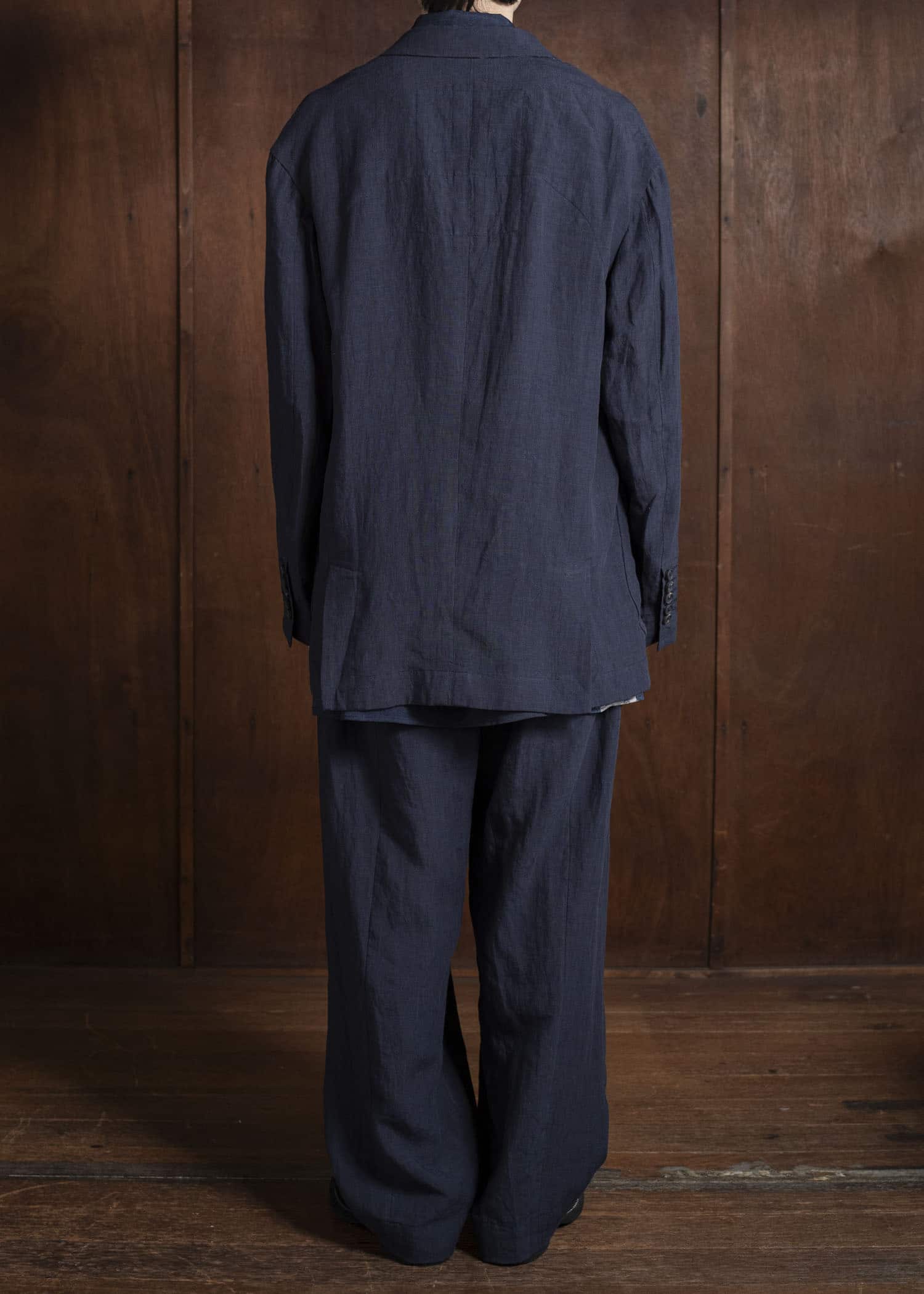 ZIGGY CHEN 0M2520906 2 BUTTON BLAZER 25-MIDNIGHT BLUE