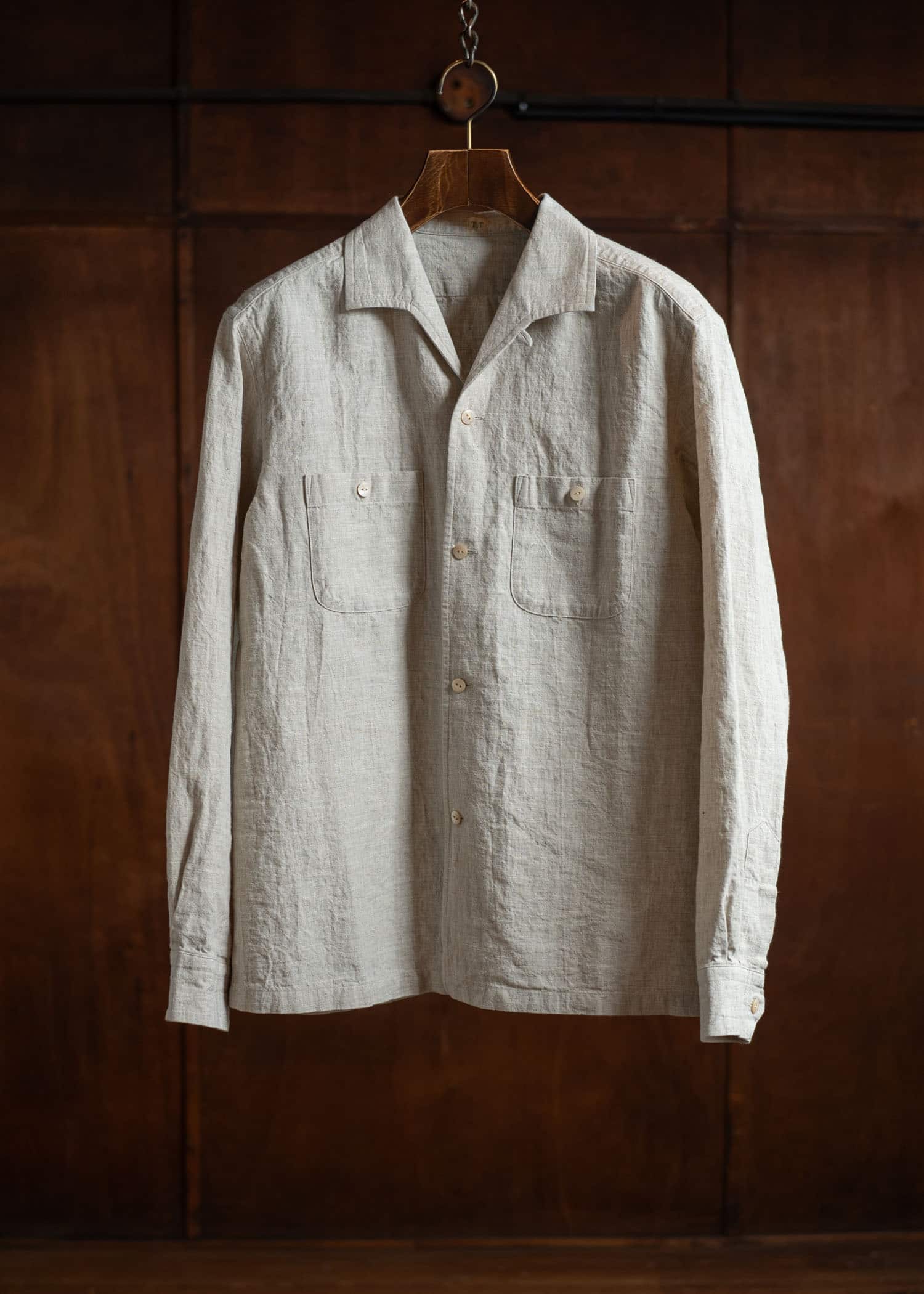 Taiga Takahashi SIR GUY SHIRT Lot.102 Ivory