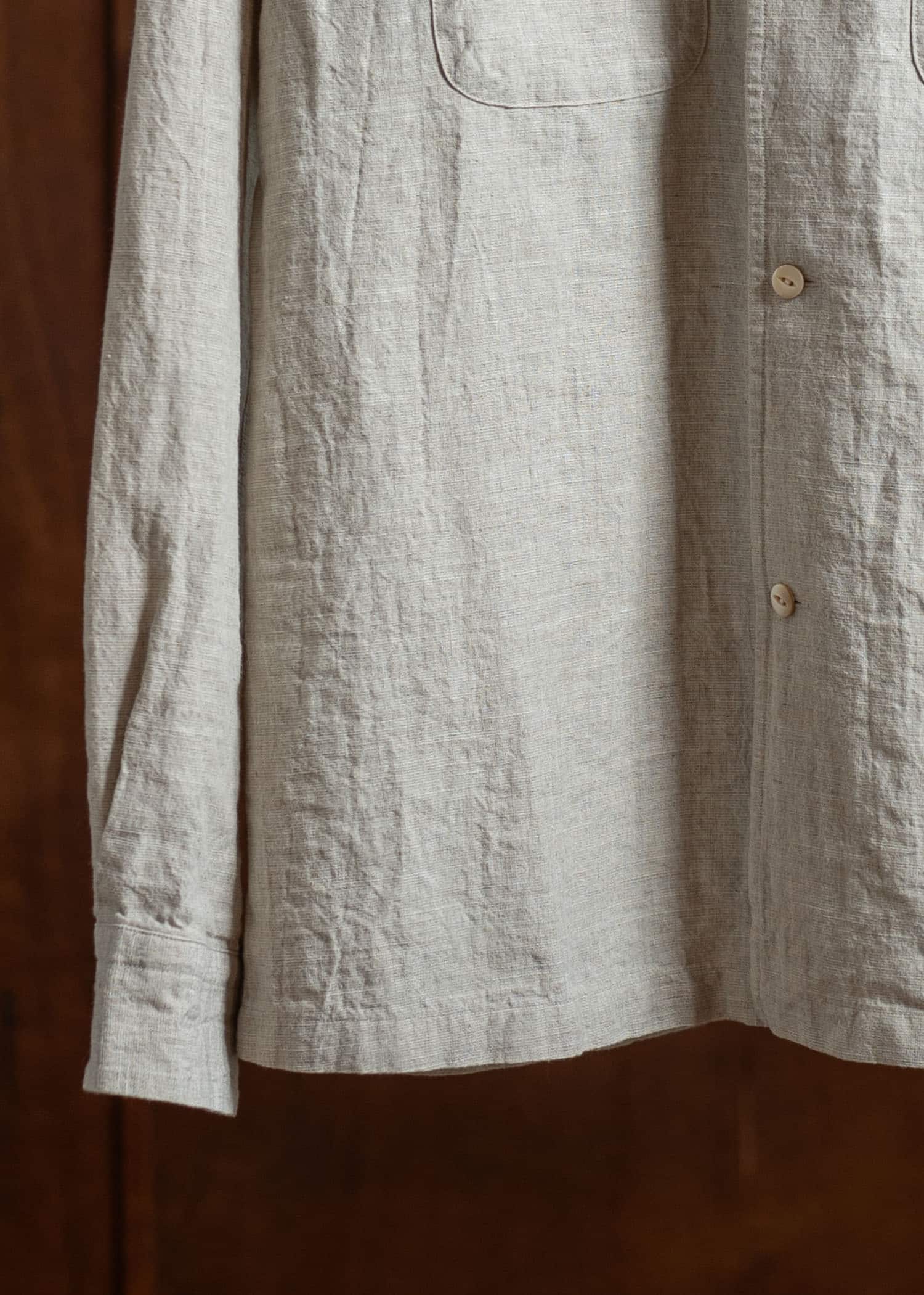 Taiga Takahashi SIR GUY SHIRT Lot.102 Ivory