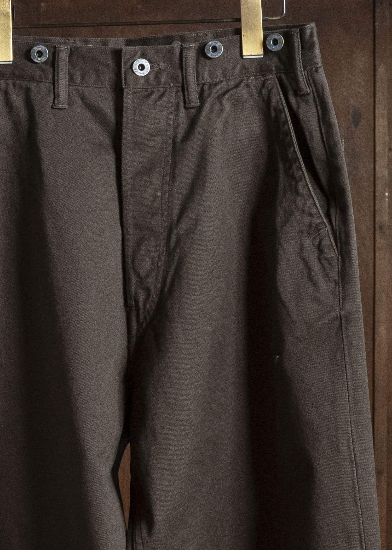 Taiga Takahashi Lot.204-Dark Brown Engineer Trousers Dark Brown