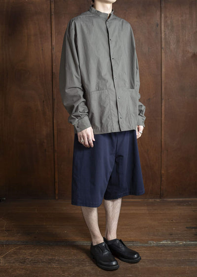 BIBLIOTHERK REMAKED TAILORED SHORTS BR78-SS25 Navy