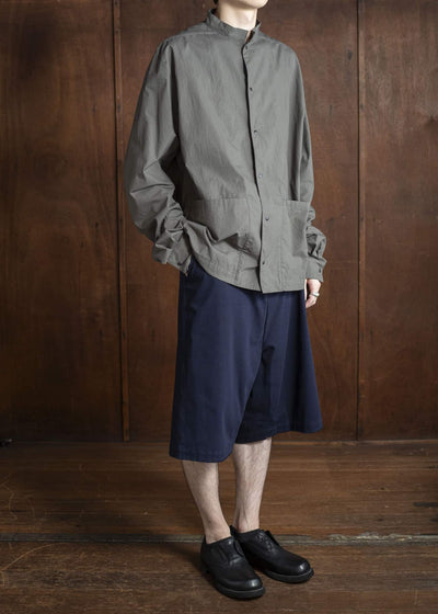 BIBLIOTHERK REMAKED TAILORED SHORTS BR78-SS25 Navy