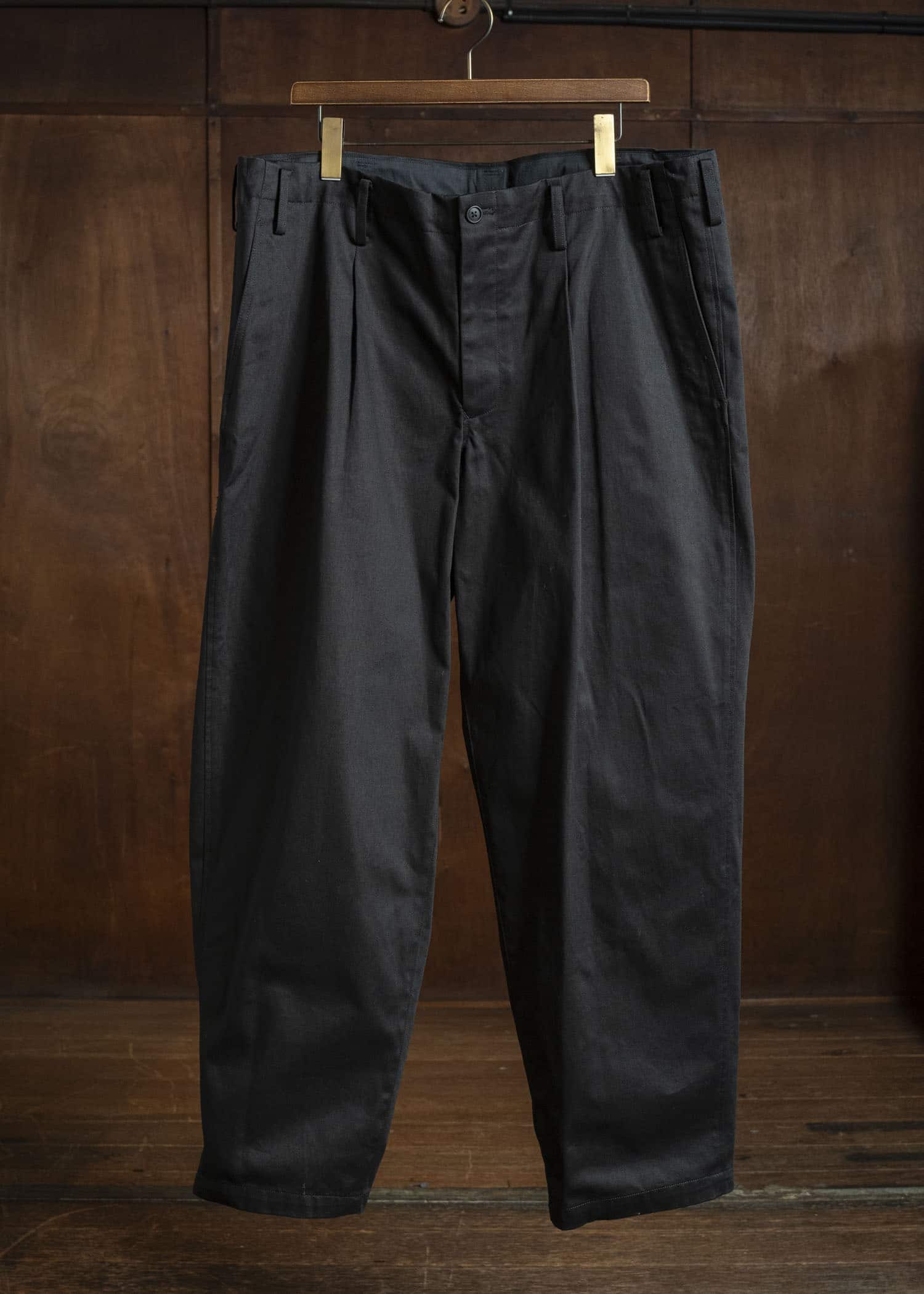 Y's for men Cotton Katsuragi Wide Trousers MO-P33-017-1