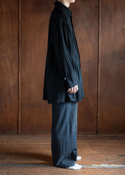 Professor.E Pleated Long Shirt