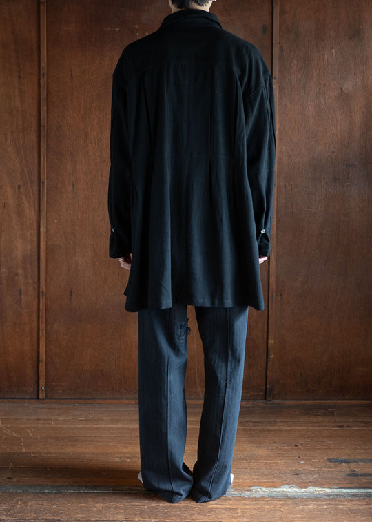 Professor.E Pleated Long Shirt