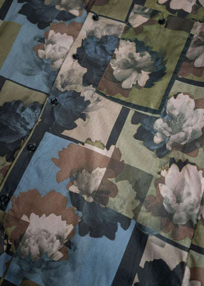 UMA WANG UM1503 Tab Top Army Green