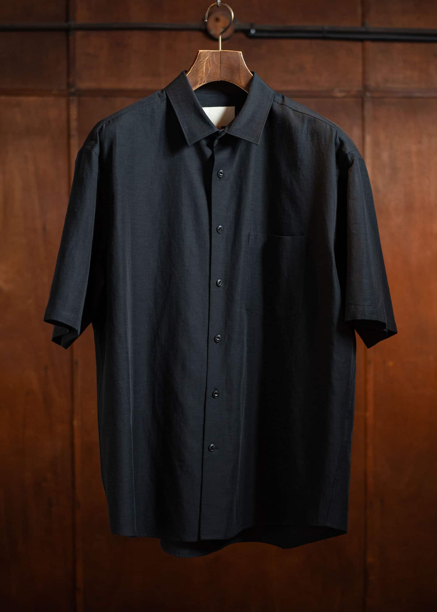 YOKO SAKAMOTO Fit S/S ShirtYS-25SS-45-BLACK