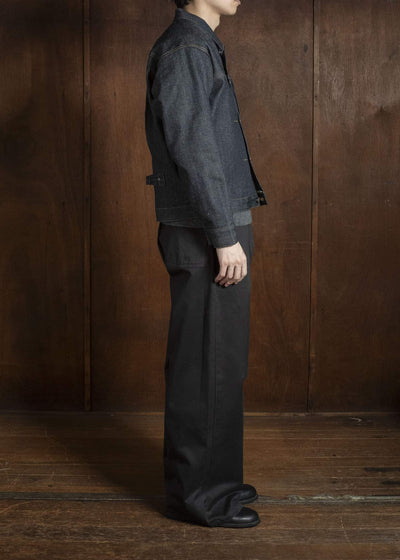 Taiga Takahashi Lot.703-Raw Indigo Denim Jacket Blanket Lining C.1920’S Raw Indigo