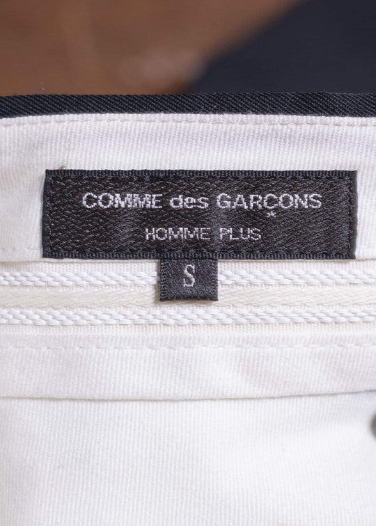 COMME des GARCONS HOMME PLUS 20SS WOOL GABA 3TUCK SHORTS