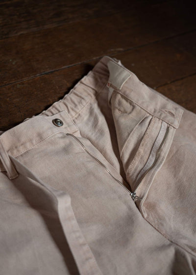 YOKO SAKAMOTO Belted TrousersYS-25SS-18-CHESTNUT