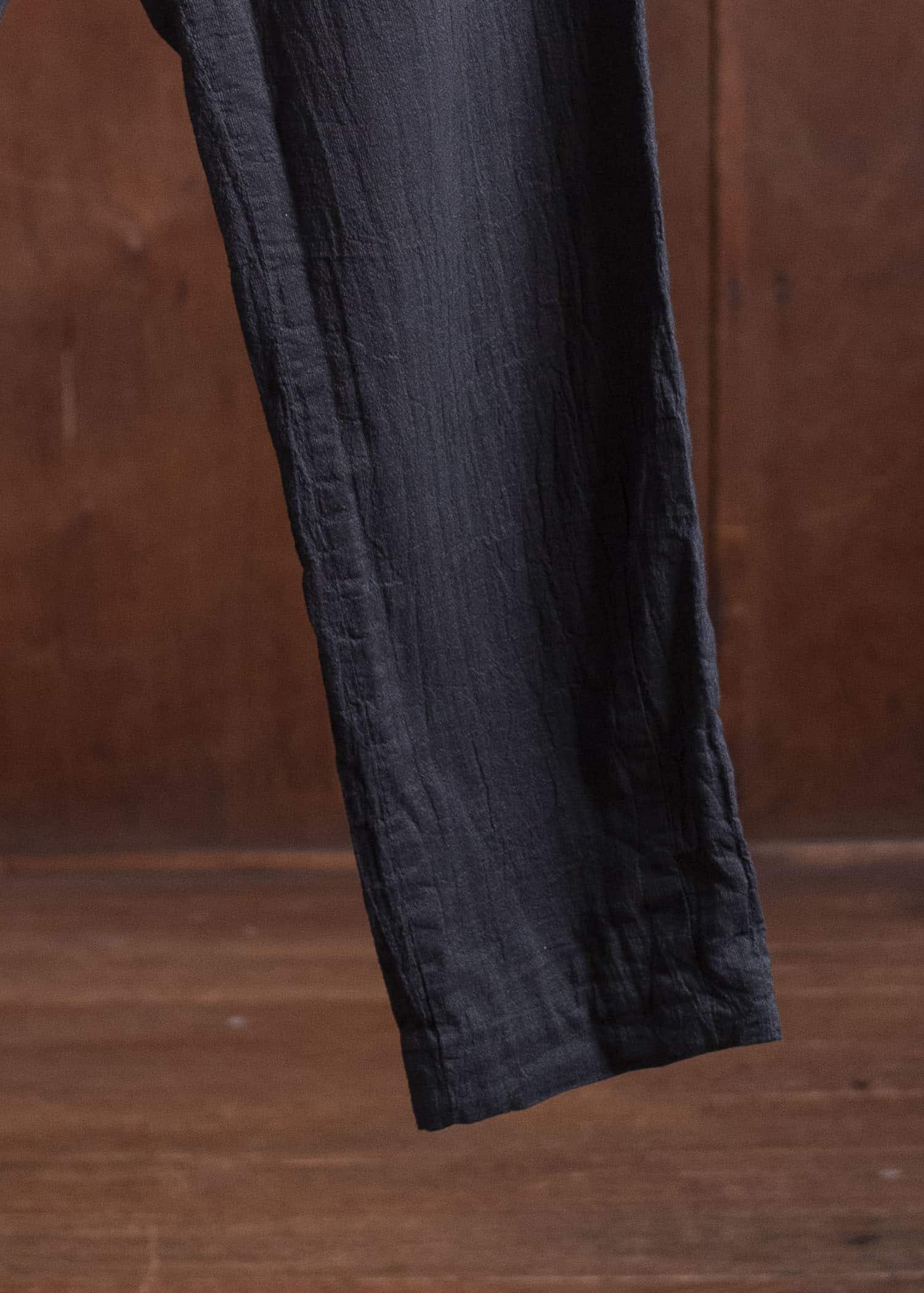 Geoffrey B. Small SILK LINEN CLASSIC TROUSERS