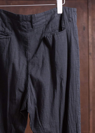 Geoffrey B. Small SILK LINEN CLASSIC TROUSERS