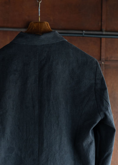Professor.EE Blazer Natural Dyed Black