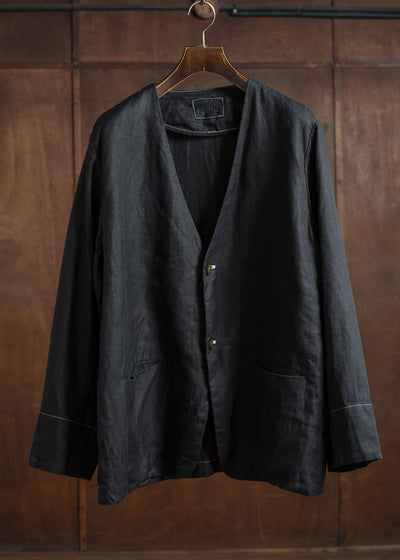 ZIIIN CARDIGAN JACKET  BLACK