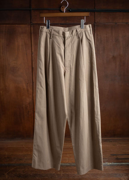 UMA WANG UM3516 Polky Pants Tan レーヨン