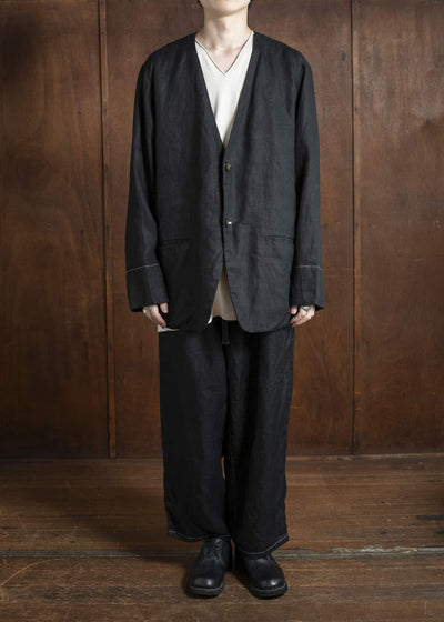 ZIIIN CARDIGAN JACKET  BLACK