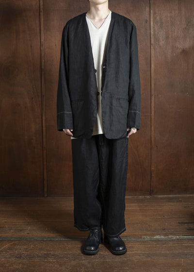 ZIIIN CARDIGAN JACKET  BLACK
