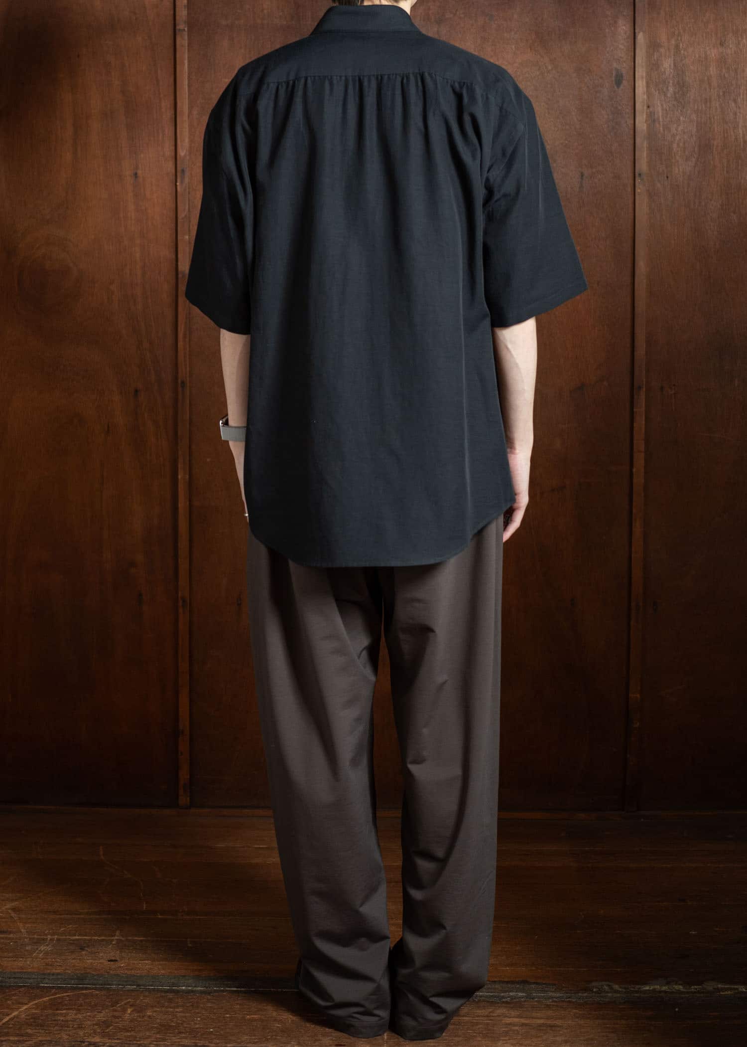 YOKO SAKAMOTO Fit S/S ShirtYS-25SS-45-BLACK