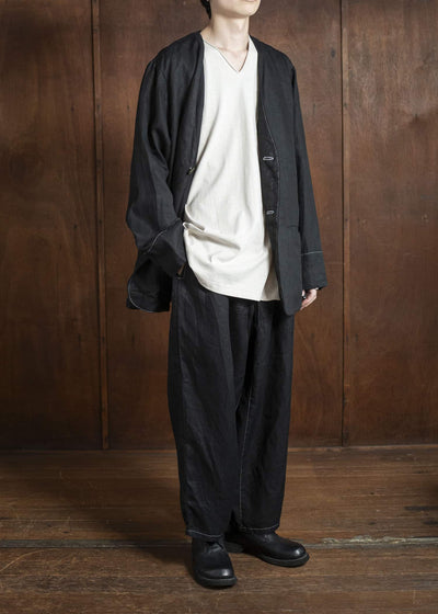 ZIIIN CARDIGAN JACKET  BLACK