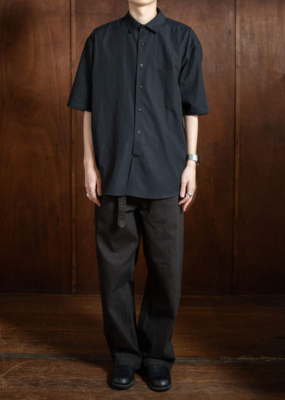 YOKO SAKAMOTO Belted TrousersYS-25SS-18-KAKISHIBU