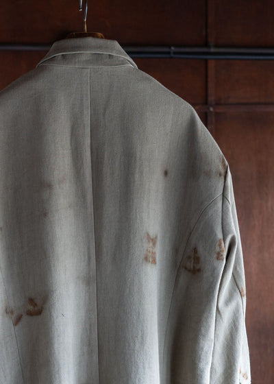 Professor.EE Coat velvet Olived Rusted