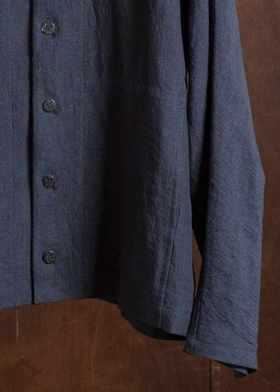 Jurgen Lehl J0562FJM622 麻縮サッカー　ブルゾン