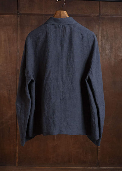 Jurgen Lehl J0562FJM622 麻縮サッカー　ブルゾン