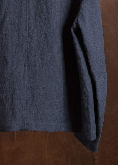 Jurgen Lehl J0562FJM622 麻縮サッカー　ブルゾン