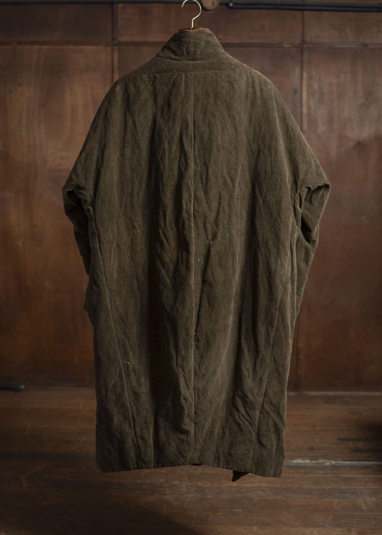 ZIGGY CHEN コットンメタルコーデュロイダウンコート 0M2031205