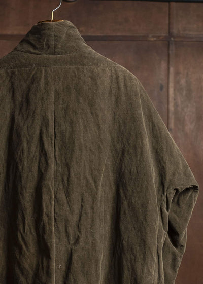 ZIGGY CHEN コットンメタルコーデュロイダウンコート 0M2031205