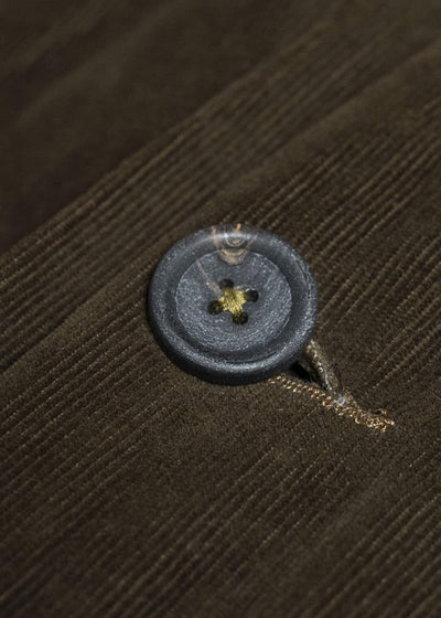 ZIGGY CHEN コットンメタルコーデュロイダウンコート 0M2031205