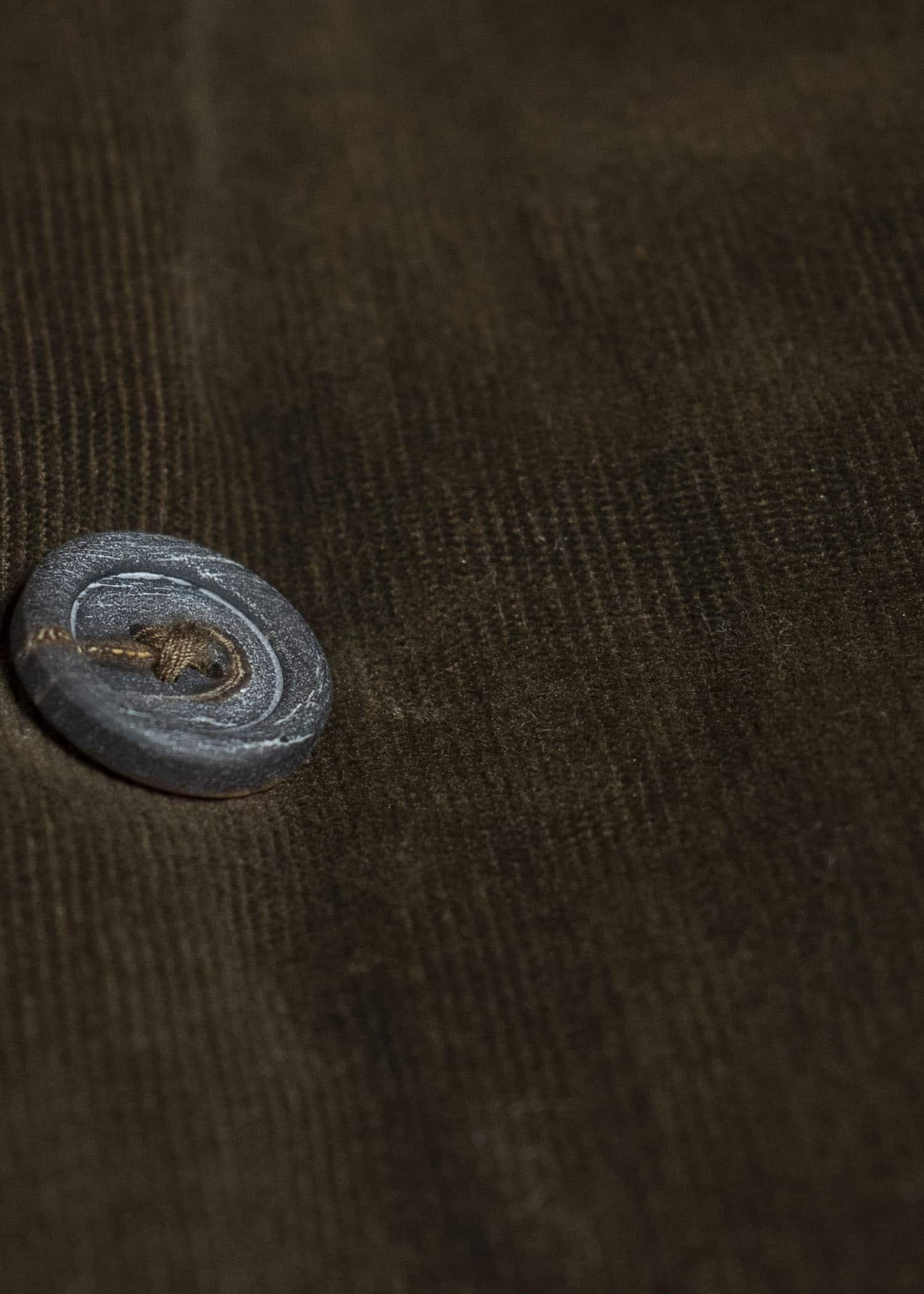 ZIGGY CHEN コットンメタルコーデュロイダウンコート 0M2031205