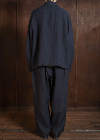 Jurgen Lehl J0562FJM622 麻縮サッカー　ブルゾン