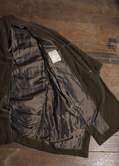 ZIGGY CHEN コットンメタルコーデュロイダウンコート 0M2031205