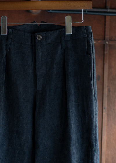 Professor.EE Pants Natural Dyed Black