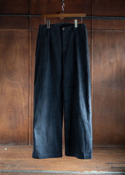 Professor.EE Pants Natural Dyed Black