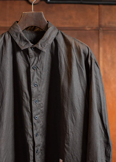 KLASICA SH-039'' - BG Semi Over Size Short Collar Shirts 25S-SH39-F45