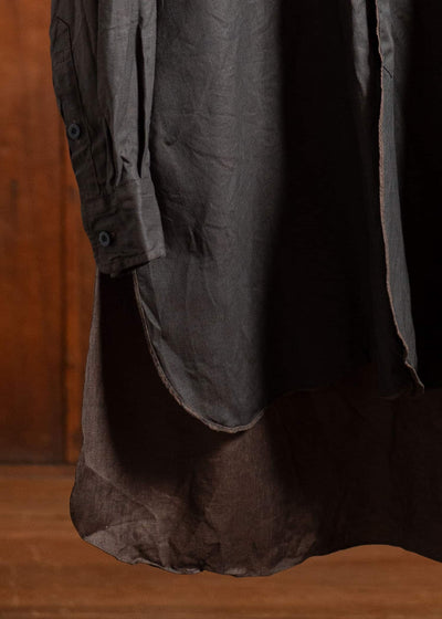 KLASICA SH-039'' - BG Semi Over Size Short Collar Shirts 25S-SH39-F45