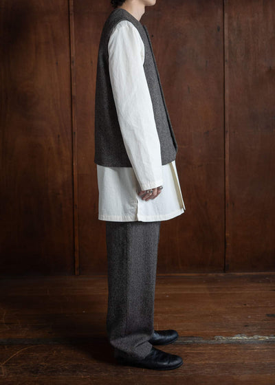 UMA WANG UM6529 Jog Jkt Black/Tan