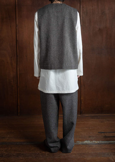 UMA WANG UM1511 Tamale Top Off White