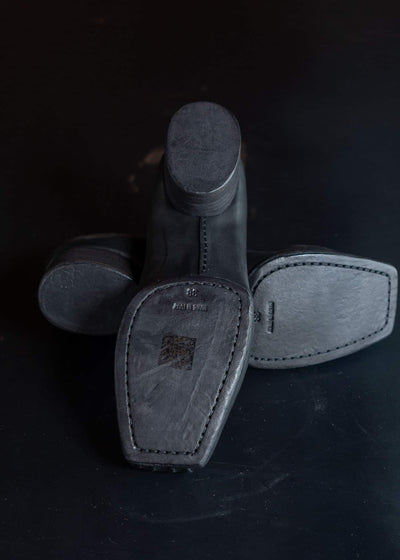 UMA WANG US9101 High Ballet Shoes Black