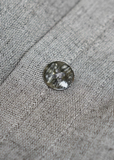 Jurgen Lehl Handwoven Thick Cotton Shirt J0153FBM321 #15: Gray