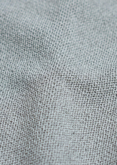 Jurgen Lehl Cotton Yak Pullover Knit White Green J0551KBM103