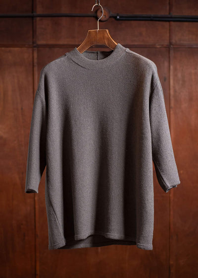 Jurgen Lehl Cotton Yak Pullover Knit Ink J0551KBM103