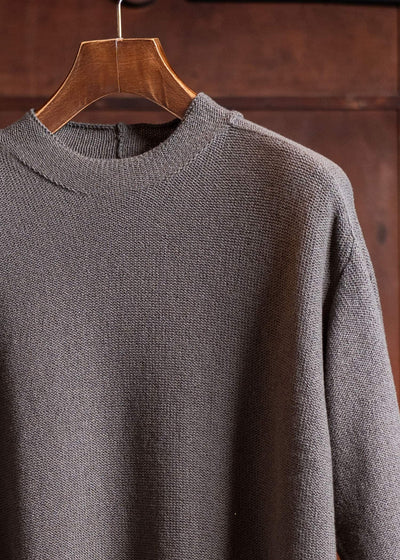 Jurgen Lehl Cotton Yak Pullover Knit Ink J0551KBM103