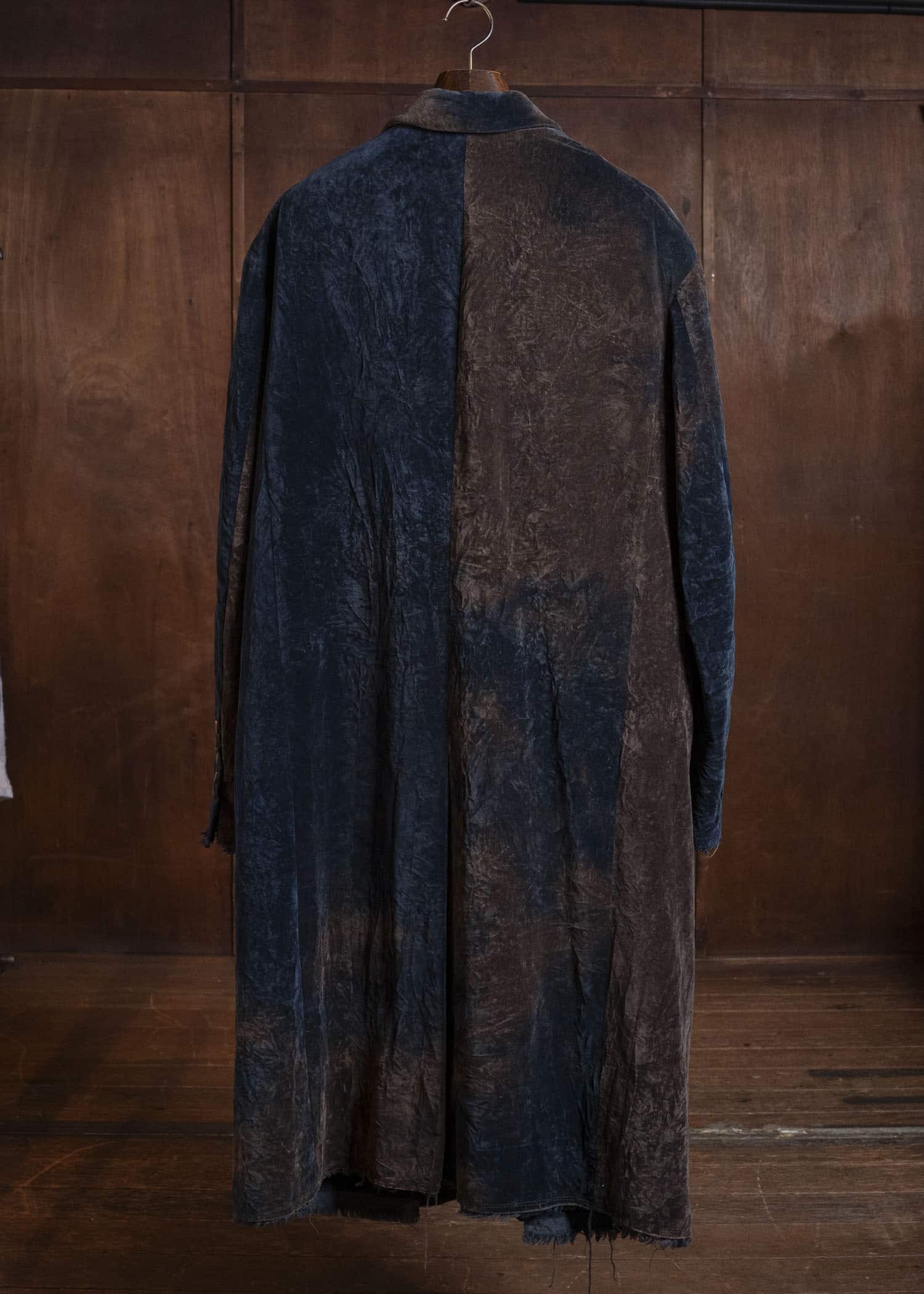 ZIGGY CHEN 25AW Velvet Long Coat