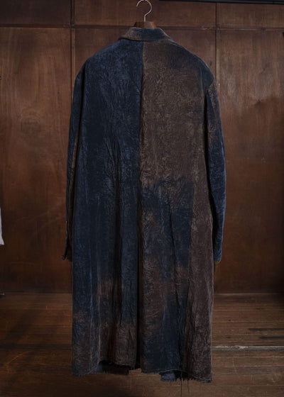 ZIGGY CHEN 25AW Velvet Long Coat